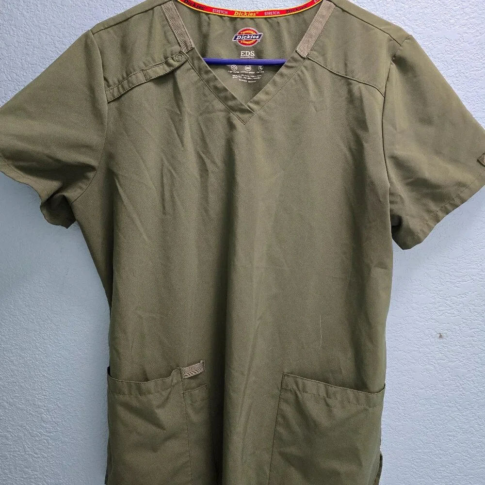 Dickies EDS Essentials women's v-neck scrub top - Picture 1 of 5